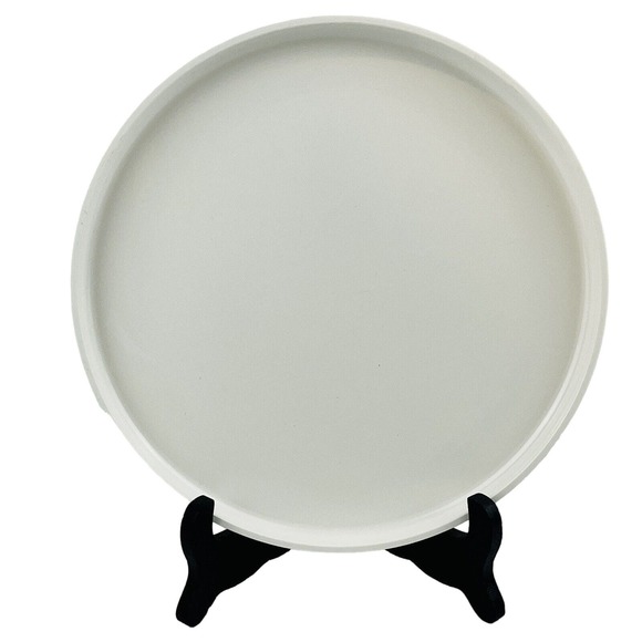 Heller Massimo Vignelli White‎ Dinner Plate Melamine 9.75" MCM Stackable - Picture 1 of 4